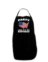 Party Like It's My Birthday - 4th of July Dark Adult Apron-Bib Apron-TooLoud-Black-One-Size-Davson Sales