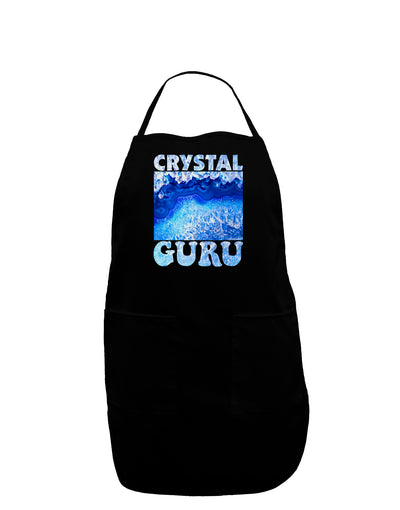 Crystal Guru Dark Adult Apron-Bib Apron-TooLoud-Black-One-Size-Davson Sales