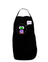 Cute Owl Halloween Hoo Dark Adult Apron-Bib Apron-TooLoud-Black-One-Size-Davson Sales