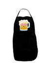 Cute Infatuated Beer Dark Adult Apron by TooLoud-Bib Apron-TooLoud-Black-One-Size-Davson Sales