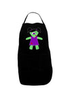 Zombie Girl Halloween Dark Adult Apron-Bib Apron-TooLoud-Black-One-Size-Davson Sales