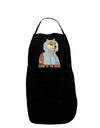 Doge to the Moon Adult Apron-Bib Apron-TooLoud-Black-One-Size-Davson Sales