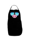 Kyu-T Face - Oinkz Cool Sunglasses Dark Adult Apron-Bib Apron-TooLoud-Black-One-Size-Davson Sales