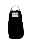 Colorado - United States Shape Dark Adult Apron by TooLoud-Bib Apron-TooLoud-Black-One-Size-Davson Sales