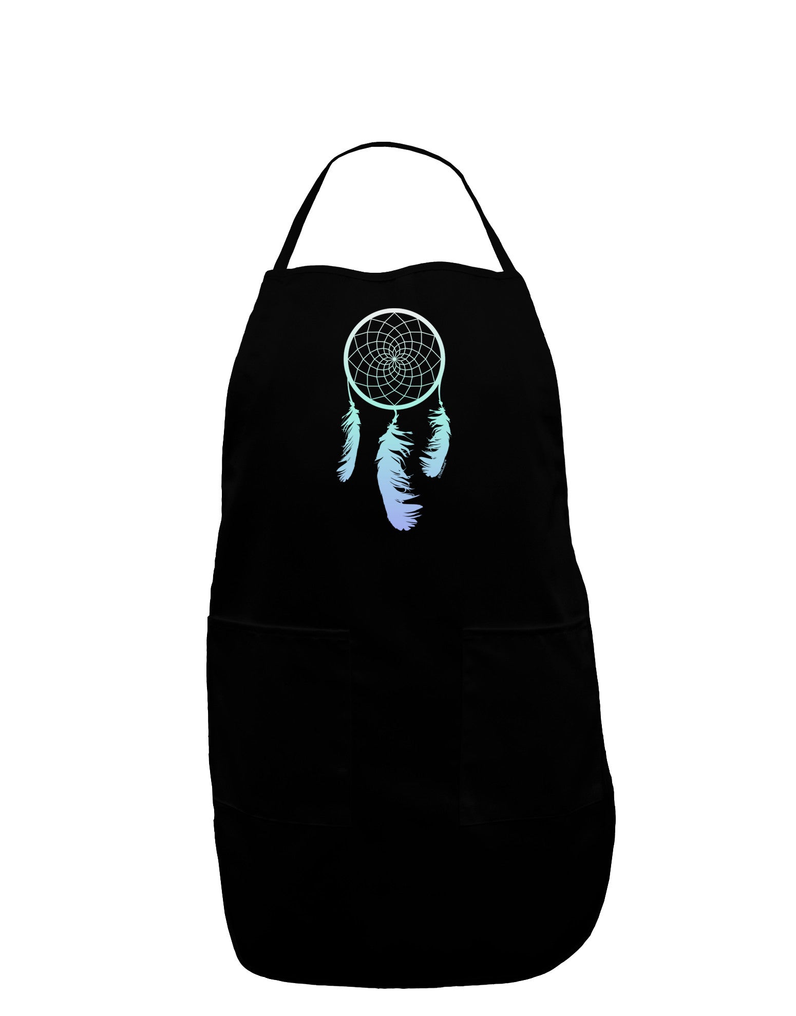 Mystic Dreamcatcher Dark Adult Apron-Bib Apron-TooLoud-Black-One-Size-Davson Sales