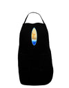 Starfish Surfboard Dark Adult Apron by TooLoud-Bib Apron-TooLoud-Black-One-Size-Davson Sales