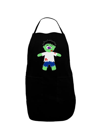 Zombie Boy Halloween Dark Adult Apron-Bib Apron-TooLoud-Black-One-Size-Davson Sales