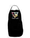 Cutsie Cartel Text Dark Adult Apron-Bib Apron-TooLoud-Black-One-Size-Davson Sales