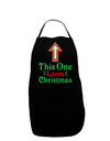 This One Loves Christmas Cute Dark Adult Apron-Bib Apron-TooLoud-Black-One-Size-Davson Sales