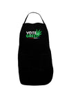 Vote Green Party - Marijuana Dark Adult Apron-Bib Apron-TooLoud-Black-One-Size-Davson Sales