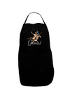 Gemini Illustration Color Dark Adult Apron-Bib Apron-TooLoud-Black-One-Size-Davson Sales