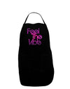 Feel The Vibe Dark Adult Apron-Bib Apron-TooLoud-Black-One-Size-Davson Sales