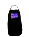 Cute Cosmic Eyes Plus Size Apron-Bib Apron-TooLoud-Black-Plus-Size-Davson Sales