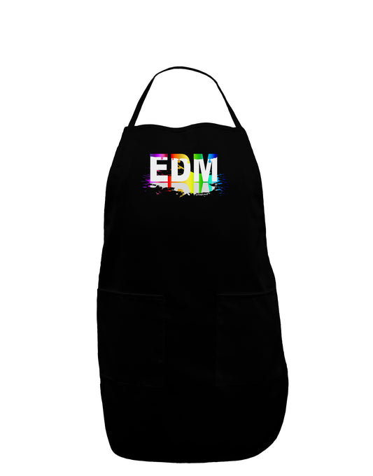 Paint EDM Dark Adult Apron-Bib Apron-TooLoud-Black-One-Size-Davson Sales