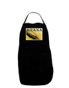 Iguana Watercolor Text Plus Size Apron-Bib Apron-TooLoud-Black-Plus-Size-Davson Sales