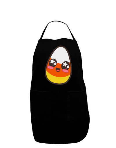 Cute Boy Child Candy Corn Family Halloween Dark Adult Apron-Bib Apron-TooLoud-Black-One-Size-Davson Sales