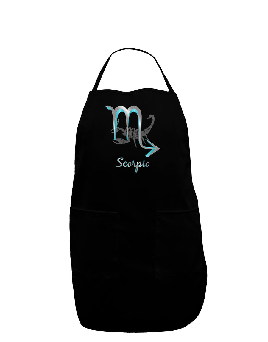 Scorpio Symbol Plus Size Apron-Bib Apron-TooLoud-Black-Plus-Size-Davson Sales