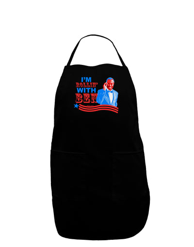 Rollin' With Ben Dark Adult Apron-Bib Apron-TooLoud-Black-One-Size-Davson Sales