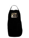 Sad Black Bear Dark Adult Apron-Bib Apron-TooLoud-Black-One-Size-Davson Sales