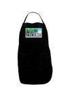 Palm Springs Watercolor Dark Adult Apron-Bib Apron-TooLoud-Black-One-Size-Davson Sales