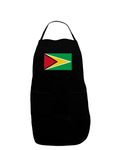 TooLoud Guyana Flag Dark Dark Adult Apron-Bib Apron-TooLoud-Black-One-Size-Davson Sales