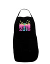 Current Year Graduation Color Dark Adult Apron-Bib Apron-TooLoud-Black-One-Size-Davson Sales