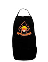 Cute Candy Corn Spider - Happy Halloween Dark Adult Apron-Bib Apron-TooLoud-Black-One-Size-Davson Sales