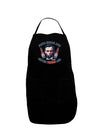 Seven Beers Ago - Lincoln Dark Adult Apron-Bib Apron-TooLoud-Black-One-Size-Davson Sales