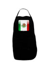 Mexican Flag App Icon Dark Adult Apron by TooLoud-Bib Apron-TooLoud-Black-One-Size-Davson Sales