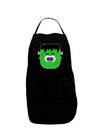 Frankenstein Face Halloween Dark Adult Apron-Bib Apron-TooLoud-Black-One-Size-Davson Sales