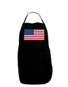 American Flag - Marijuana Leaf Dark Adult Apron-Bib Apron-TooLoud-Black-One-Size-Davson Sales