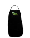 Big Bass Fish Dark Adult Apron-Bib Apron-TooLoud-Black-One-Size-Davson Sales