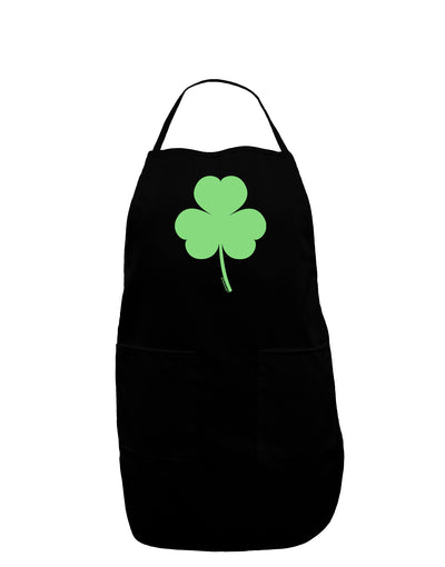 Traditional Irish Shamrock Dark Adult Apron-Bib Apron-TooLoud-Black-One-Size-Davson Sales