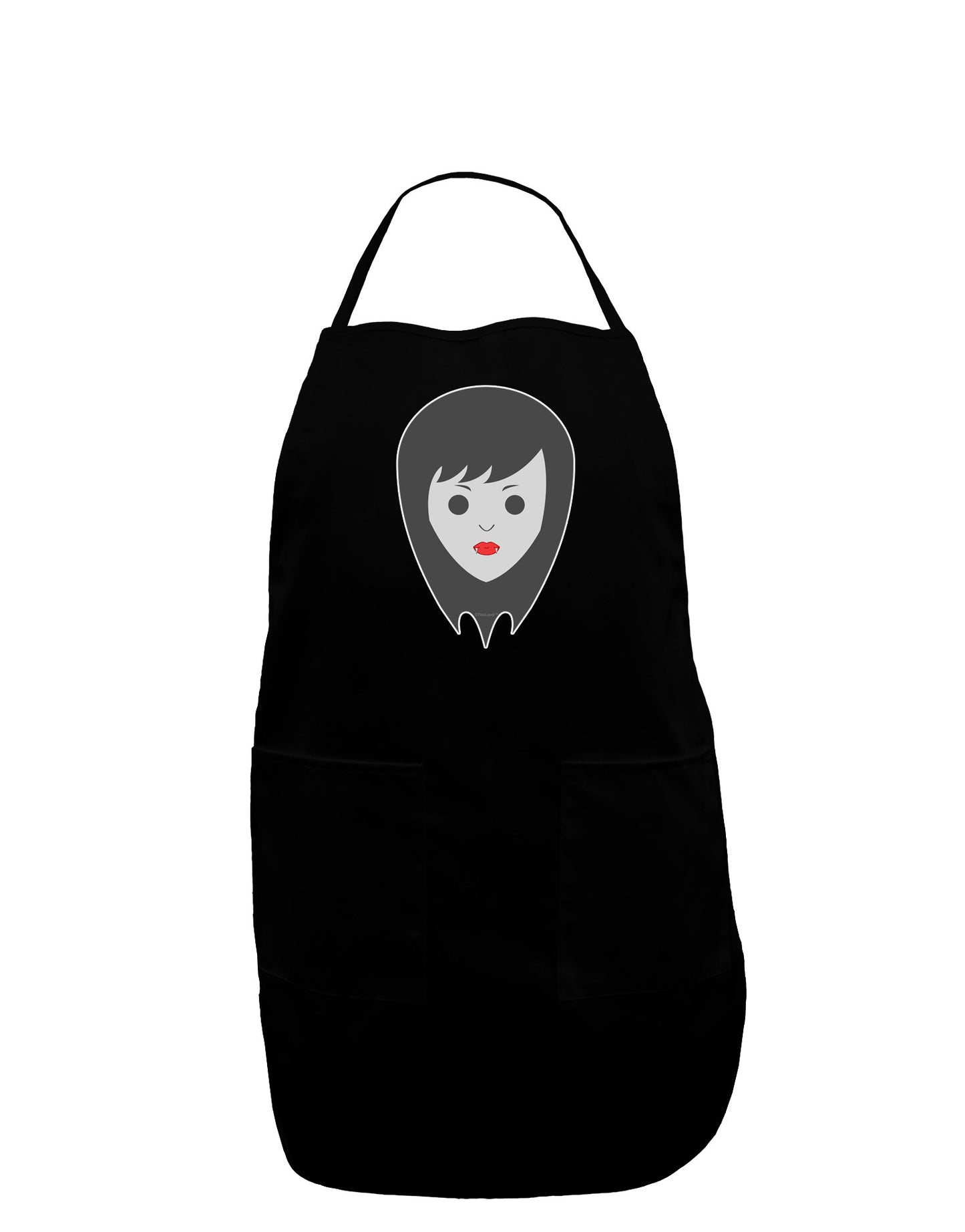 Lil Countess Dark Adult Apron-Bib Apron-TooLoud-Black-One-Size-Davson Sales