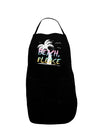 Beach Please - Summer Colors with Palm Trees Dark Adult Apron-Bib Apron-TooLoud-Black-One-Size-Davson Sales