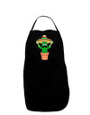 Fiesta Cactus Dark Adult Apron-Bib Apron-TooLoud-Black-One-Size-Davson Sales