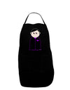 Cute Vampire Boy Halloween Dark Adult Apron-Bib Apron-TooLoud-Black-One-Size-Davson Sales