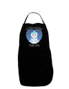 Personalized My First Christmas Snowbaby Blue Dark Adult Apron-Bib Apron-TooLoud-Black-One-Size-Davson Sales