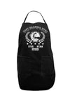 Best Grandpa Ever Distressed Collegiate Dark Adult Apron-Bib Apron-TooLoud-Black-One-Size-Davson Sales