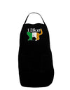 I Like Irish Cat Silhouette Dark Adult Apron by TooLoud-Bib Apron-TooLoud-Black-One-Size-Davson Sales