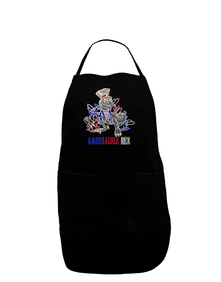 TooLoud AMERISAURUS REX Dark Plus Size Dark Apron-Bib Apron-TooLoud-Black-Plus-Size-Davson Sales