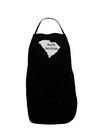 South Carolina - United States Shape Dark Adult Apron by TooLoud-Bib Apron-TooLoud-Black-One-Size-Davson Sales