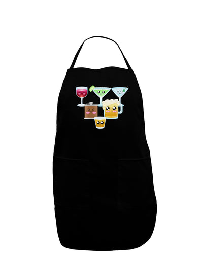 Cutsie Cartel Dark Adult Apron-Bib Apron-TooLoud-Black-One-Size-Davson Sales