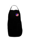 American Flag Faux Pocket Design Dark Adult Apron by TooLoud-Bib Apron-TooLoud-Black-One-Size-Davson Sales