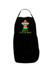 Happy Cinco de Mayo Cat Dark Adult Apron by TooLoud-Bib Apron-TooLoud-Black-One-Size-Davson Sales