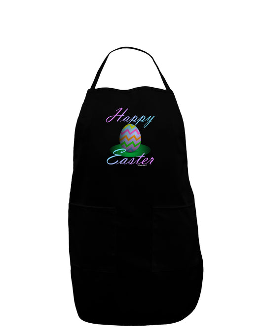 One Happy Easter Egg Plus Size Apron-Bib Apron-TooLoud-Black-Plus-Size-Davson Sales