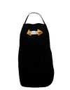 TooLoud Unfortunate Cookie Dark Adult Apron-Bib Apron-TooLoud-Black-One-Size-Davson Sales