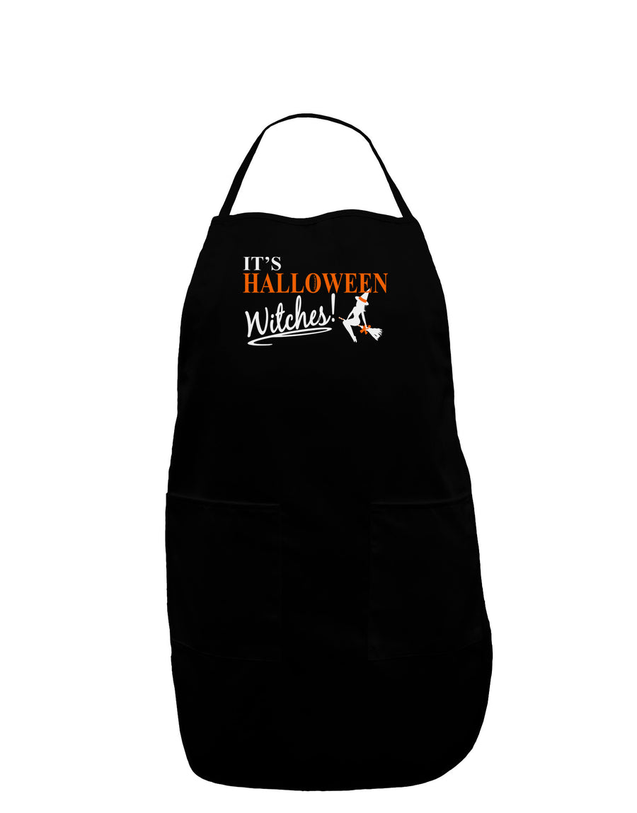 It's Halloween Witches Plus Size Apron-Bib Apron-TooLoud-Black-Plus-Size-Davson Sales