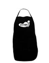 Bigfoot Dark Adult Apron by TooLoud-Bib Apron-TooLoud-Black-One-Size-Davson Sales