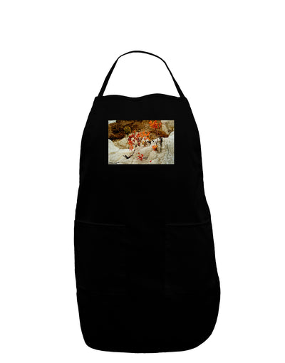 CO Painted Mines Dark Adult Apron-Bib Apron-TooLoud-Black-One-Size-Davson Sales